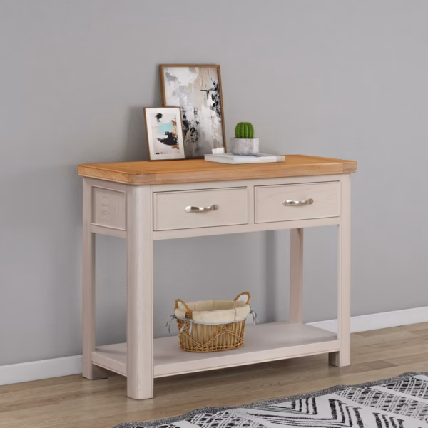 Canterbury Painted Console Table with Drawers
