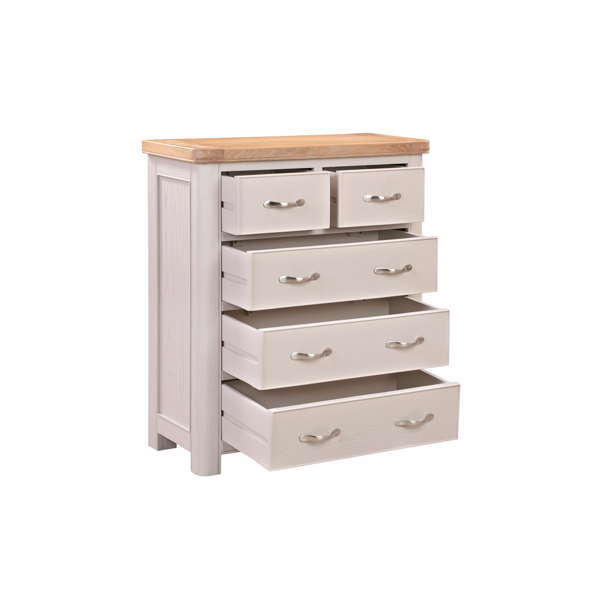 Canterbury Painted Two Over Three Chest of Drawers