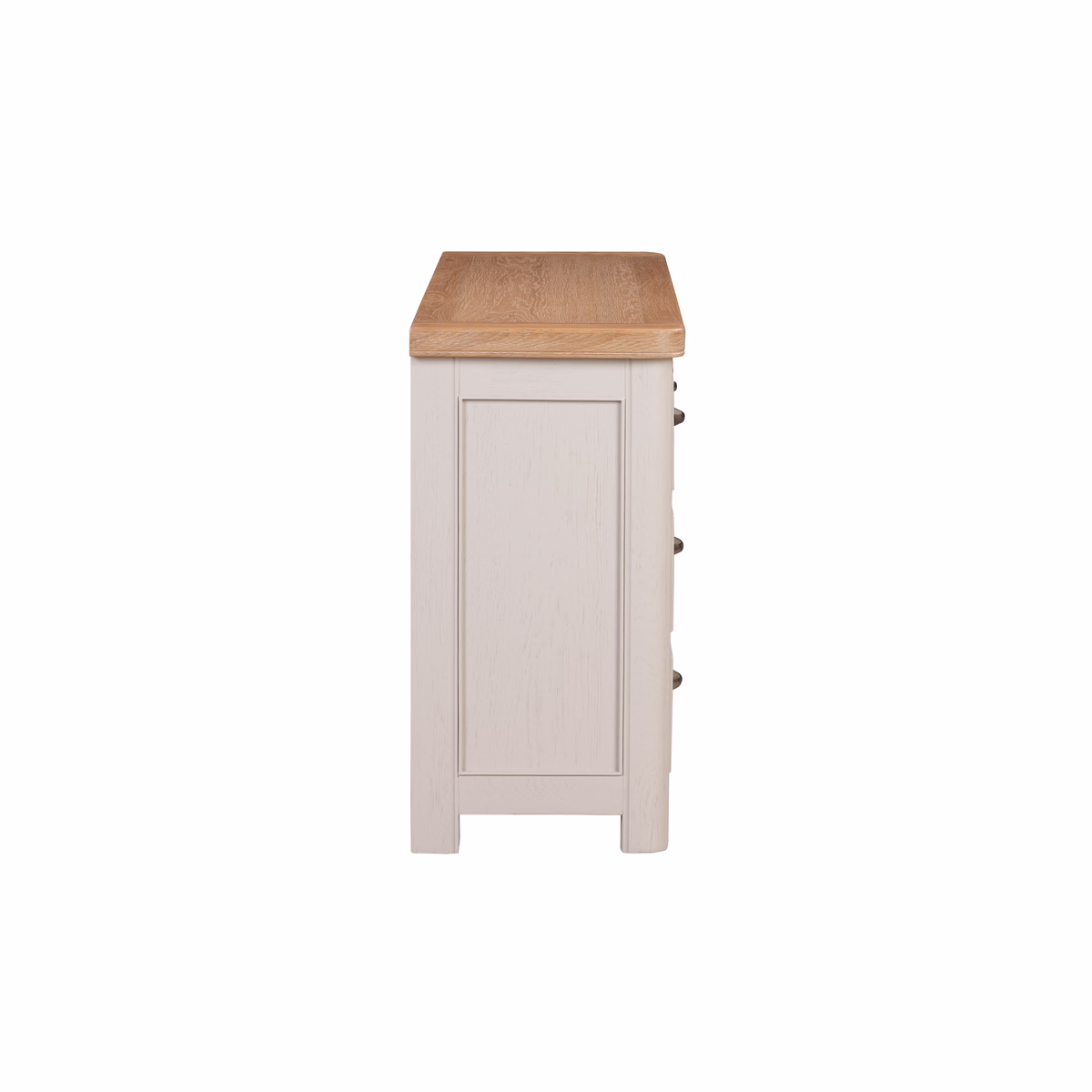 Canterbury Painted Three Over Four Wide Chest of Drawers