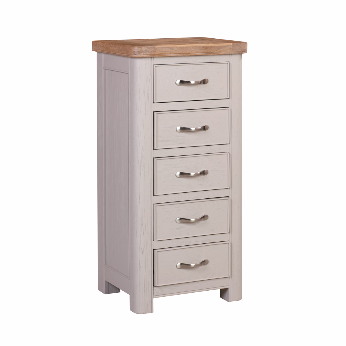 Canterbury Painted Five Drawer Tall Chest