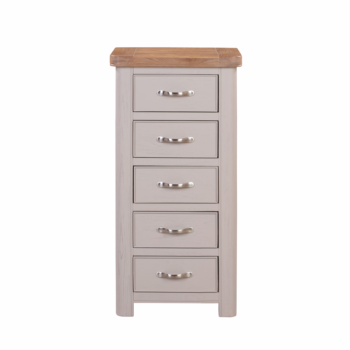 Canterbury Painted Five Drawer Tall Chest