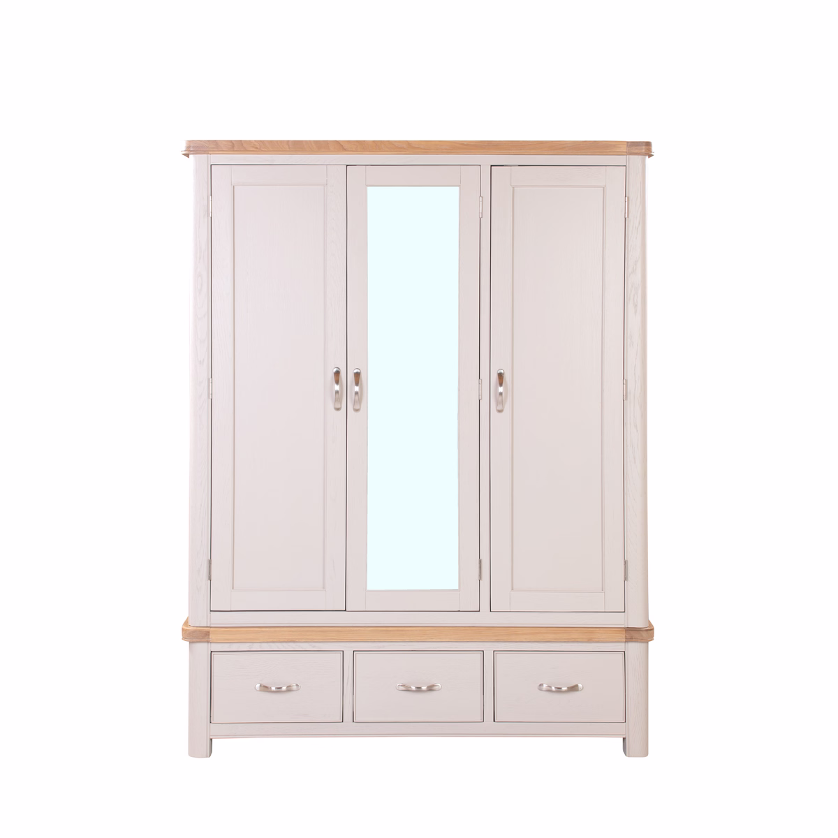 Canterbury Painted Triple Wardrobe