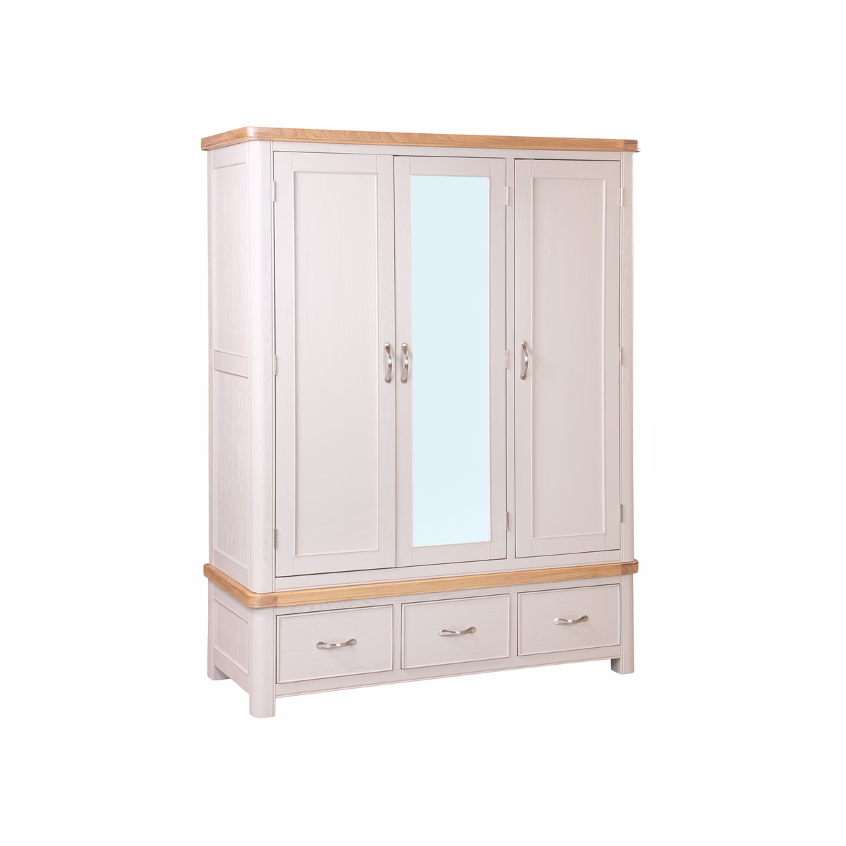 Canterbury Painted Triple Wardrobe